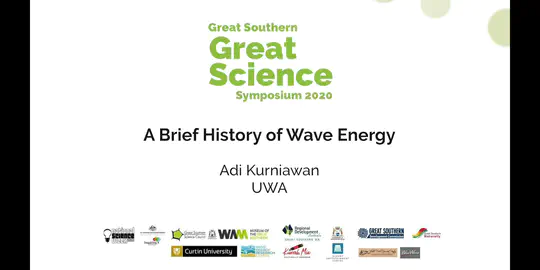 A Brief History of Wave Energy